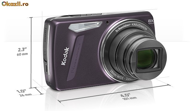 Aparat/camera foto digital Kodak M580 14 Mpx Video HD foto mare