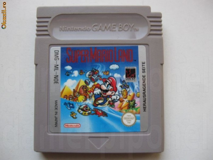 Nintendo Game Boy / Gameboy Super Mario Land foto mare