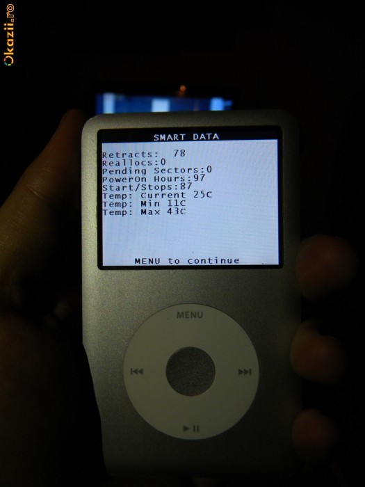 IPOD 120 GB foto mare
