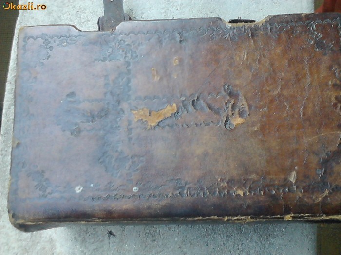Biblie Veche din 1804 . foto mare