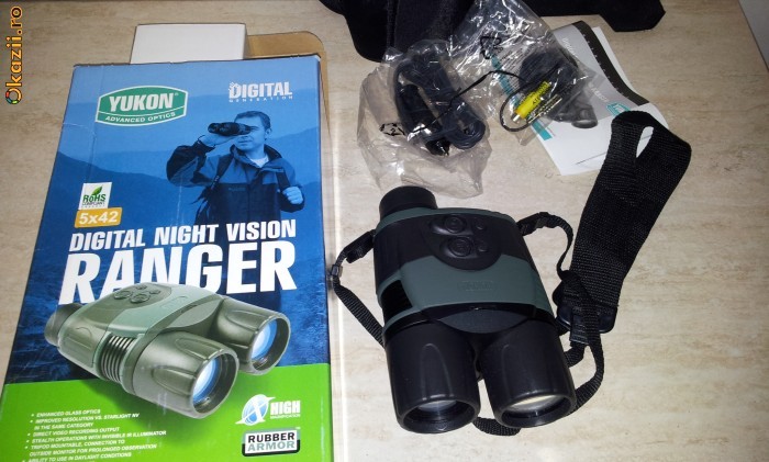 YUKON Digital Night Vision Ranger 5x42 foto mare