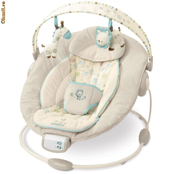 Balansoar Bright Starts Comfort & Harmony Cradling Bouncer foto mare