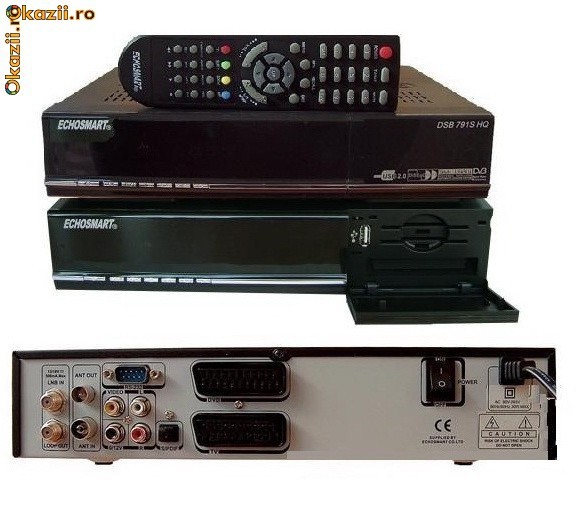 Receiver  Echosmart DSB 791s HQ foto mare