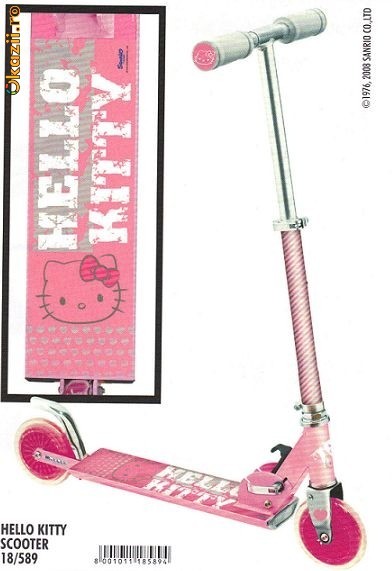 Trotineta Hello Kitty-Trotinete copii-TRANSPORT GRATUIT!!! foto mare