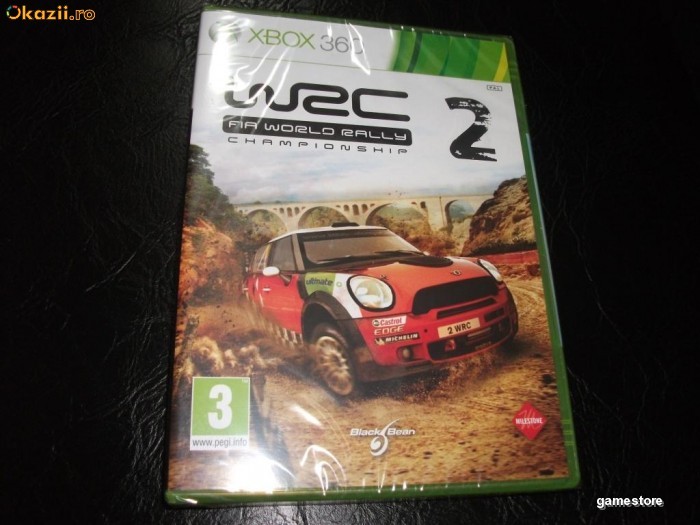 WRC2 FIA World Rally Championship, XBOX360, original si sigilat, 99 lei(gamestore)! foto mare