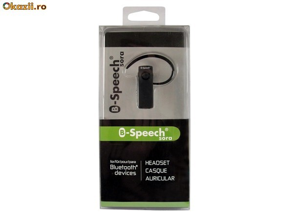 DESIGN DEOSEBIT - Casca / Headset / Handsfree Bluetooth cu conectare la 2 telefoane simultan - Sony Ericsson, Motorola, Nokia, Samsung, iPhone, LG ... foto mare