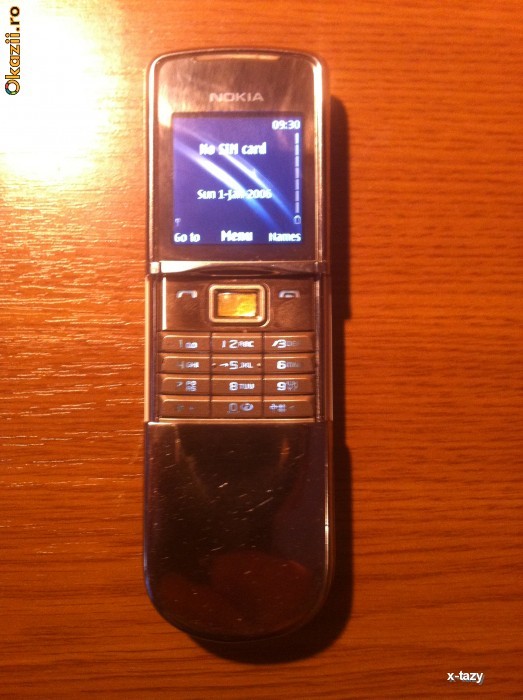 Vand Nokia 8800 sirocco gold foto mare