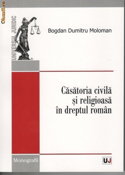 Casatoria civila si religioasa in dreptul roman - 109840 foto mare