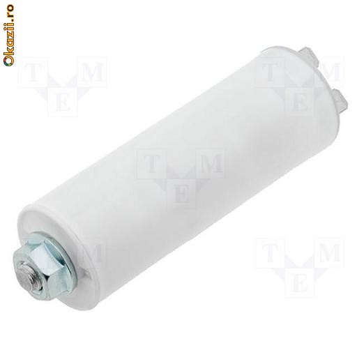 CAPACITOR MOTOR RUN 20UF 450V CONNECTOR foto mare