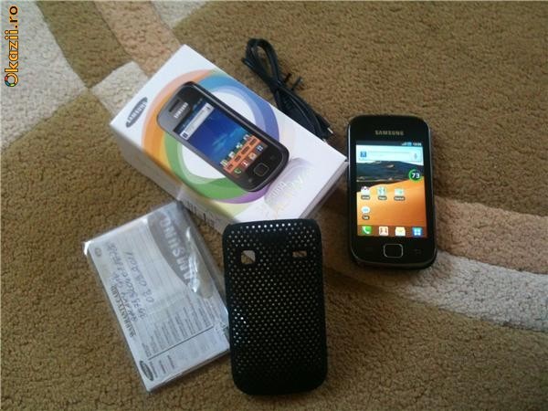 Samsung Galaxy Gio - nou in cutie + garantie + toate accesoriile foto mare