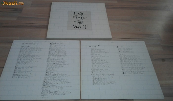 Discuri vinyl Pink FLoyd - The Wall  (vinil , pick-up) foto mare