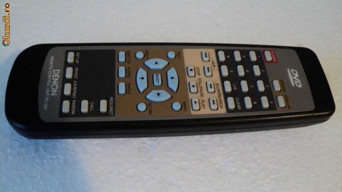 Telecomanda DVD DENON RC-543 foto mare