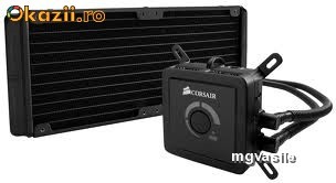 Sistem de racire CPU cu lichid Corsair Hydro H100 - garantie 4,5 ani - pachet complet foto mare