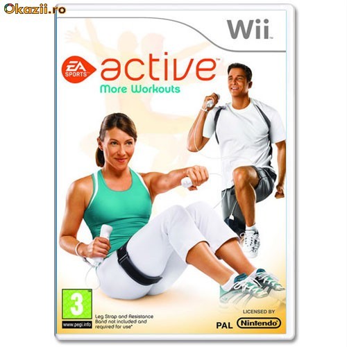 EA Sports Active More Workouts Wii foto mare