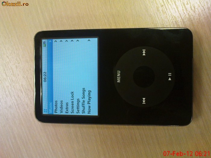 Ipod 80 Gb clasic, negru foto mare