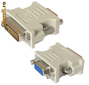 ADAPTOR VGA - DVI foto mare