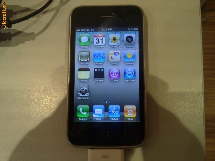 Vand Iphone 3G 8Gb Black-Stare foarte Buna-Super Pret !! foto mare