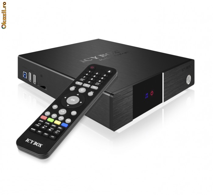 Media-player Raidsonic Icy Box IB-MP3011Plus foto mare
