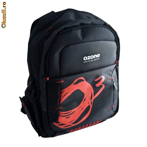 Rucsac laptop Ozone Gaming Backpack (OZGAMBCKPCK) foto mare