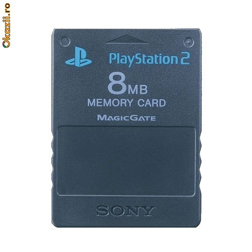 Card Memorie SONY PlayStation 2 8MB foto mare