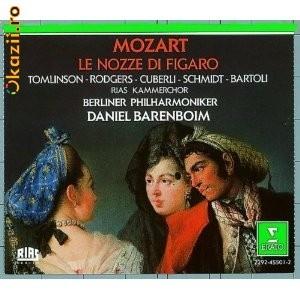 MOZART WOLFGANG A. - LE NOZZE DI FIGARO(BARENBOIM) (CD) foto mare