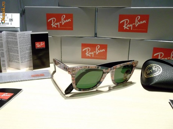 RayBan Wayfarer 2140 Special Edition    ray ban  !!!  autentici !! 169 lei foto mare