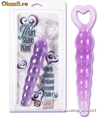 Stimulator anal Heart Shape foto mare
