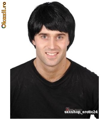 Peruca Male Wig - bruneta foto mare
