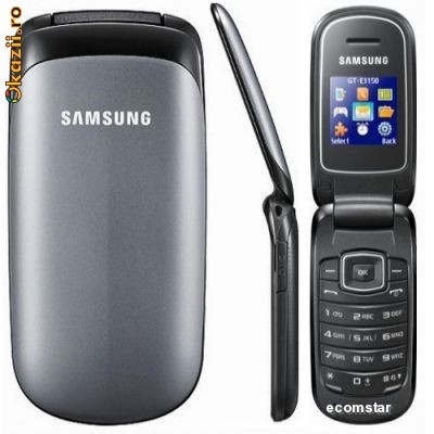 Telefon Samsung E1150i TITANIUM SILVER foto mare