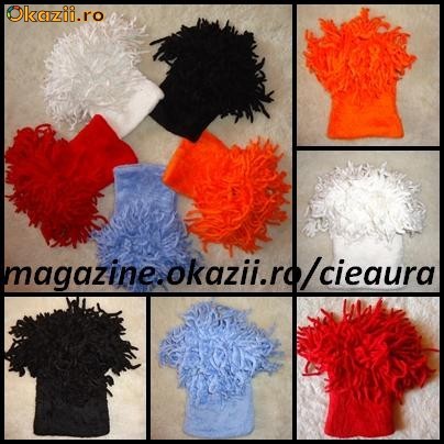 CACIULA CACIULITE CACIULI FES FESURI FASHION pentru COPII FETITE BAIETEI DUBLE 5 CULORI TIPATOARE NEON FOARTE CALDUROASE foto mare