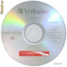 DVD+R Dual Layer Verbatim 8x 8,5 GB foto