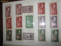 TIMBRE CRUCEA ROSIE 1946 foto